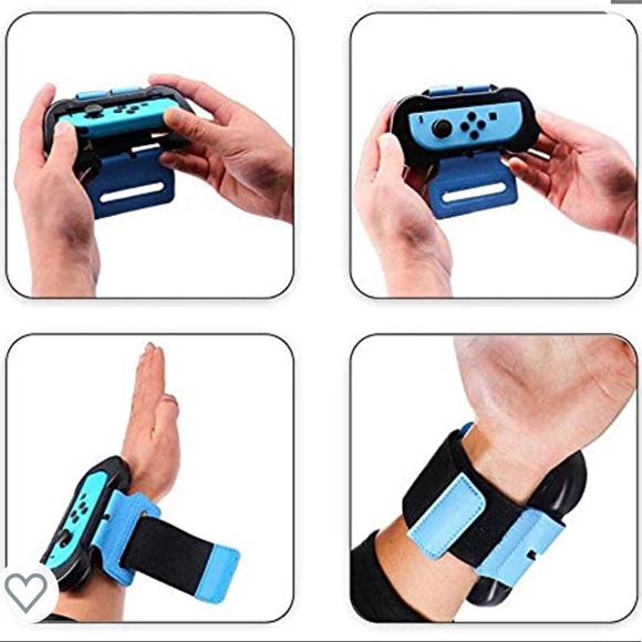 NEW•JUST DANCE WRISTBANDS -2PK-4 COUNT•NEW IN BOX - Picture 4 of 16